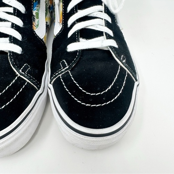 Vans SK8-Hi Aloha High Top Suede Sneakers - Picture 4 of 9